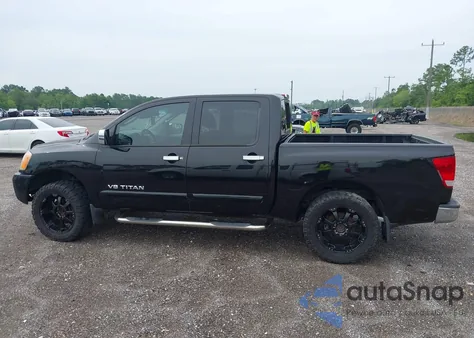 2009 Nissan Titan Se из США, поврежденный, VIN 1N6BA07D49N318814